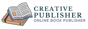 creative book publisher logo
